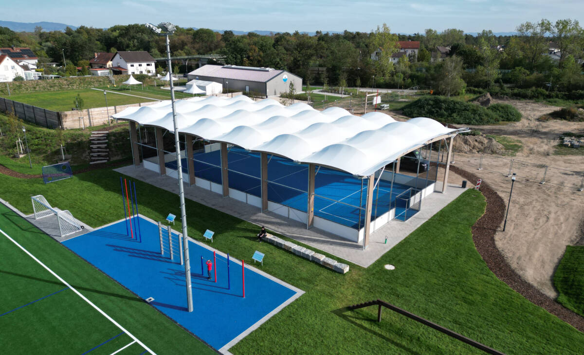 Construction de Préau sportif à Bürstadt