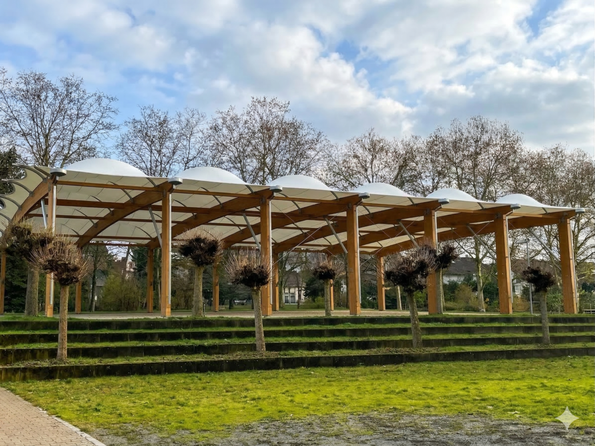 Freilufthalle in Neckarsulm